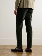Boglioli - Straight-Leg Cotton-Corduroy Suit Trousers - Green