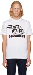 Dsquared2 White Lunar New Year T-Shirt