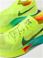 Nike Running - ZoomX Vaporfly 3 Flyknit Running Sneakers - Yellow