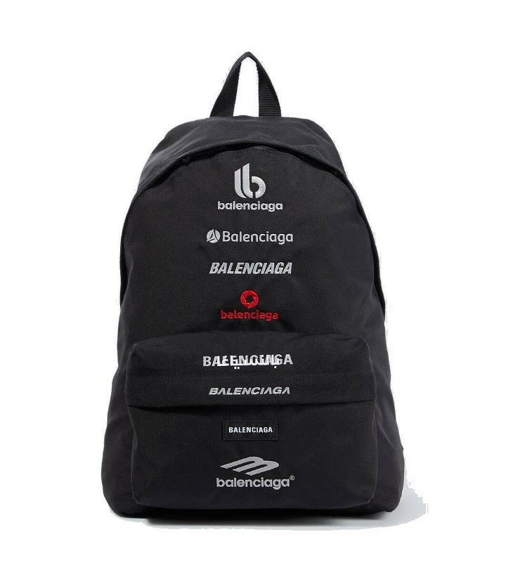 Photo: Balenciaga Explorer logo backpack