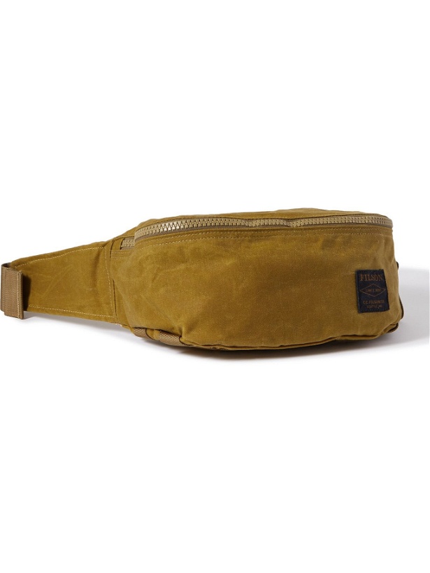Photo: FILSON - Logo Appliquéd Tin Cloth Belt Bag