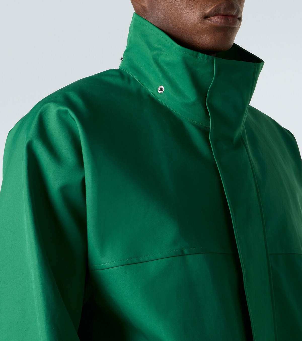 Auralee Hooded cotton gabardine jacket Auralee