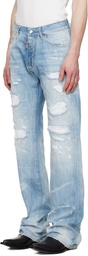 Dsquared2 Blue Be Proud Wash 'The American' Jeans