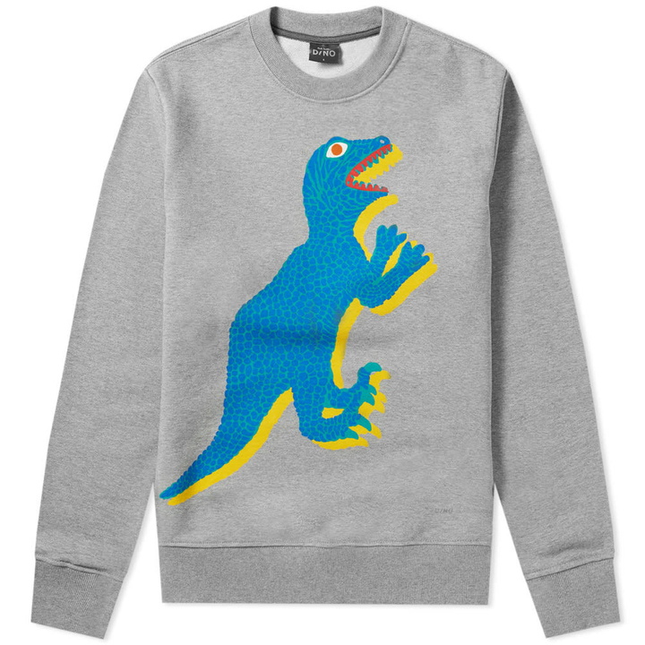 Photo: Paul Smith Dinosaur Print Crew Sweat Grey