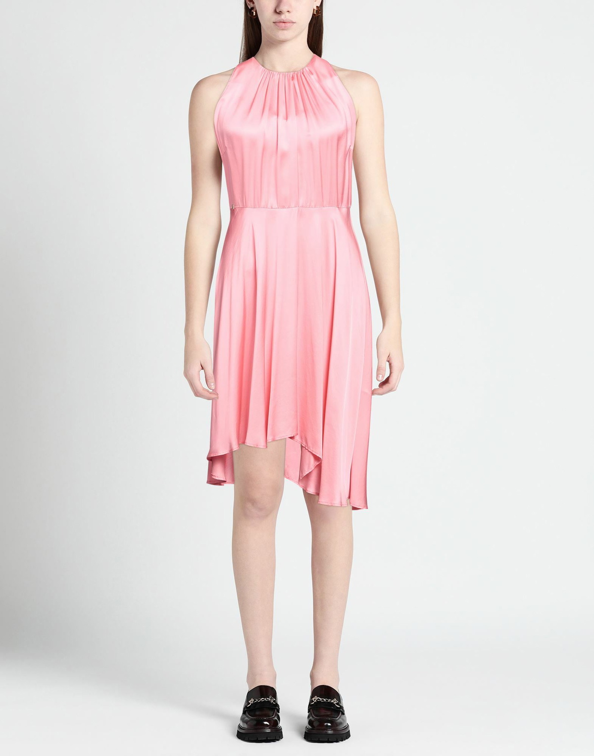 Manila Grace Womens Midi dress in Pink