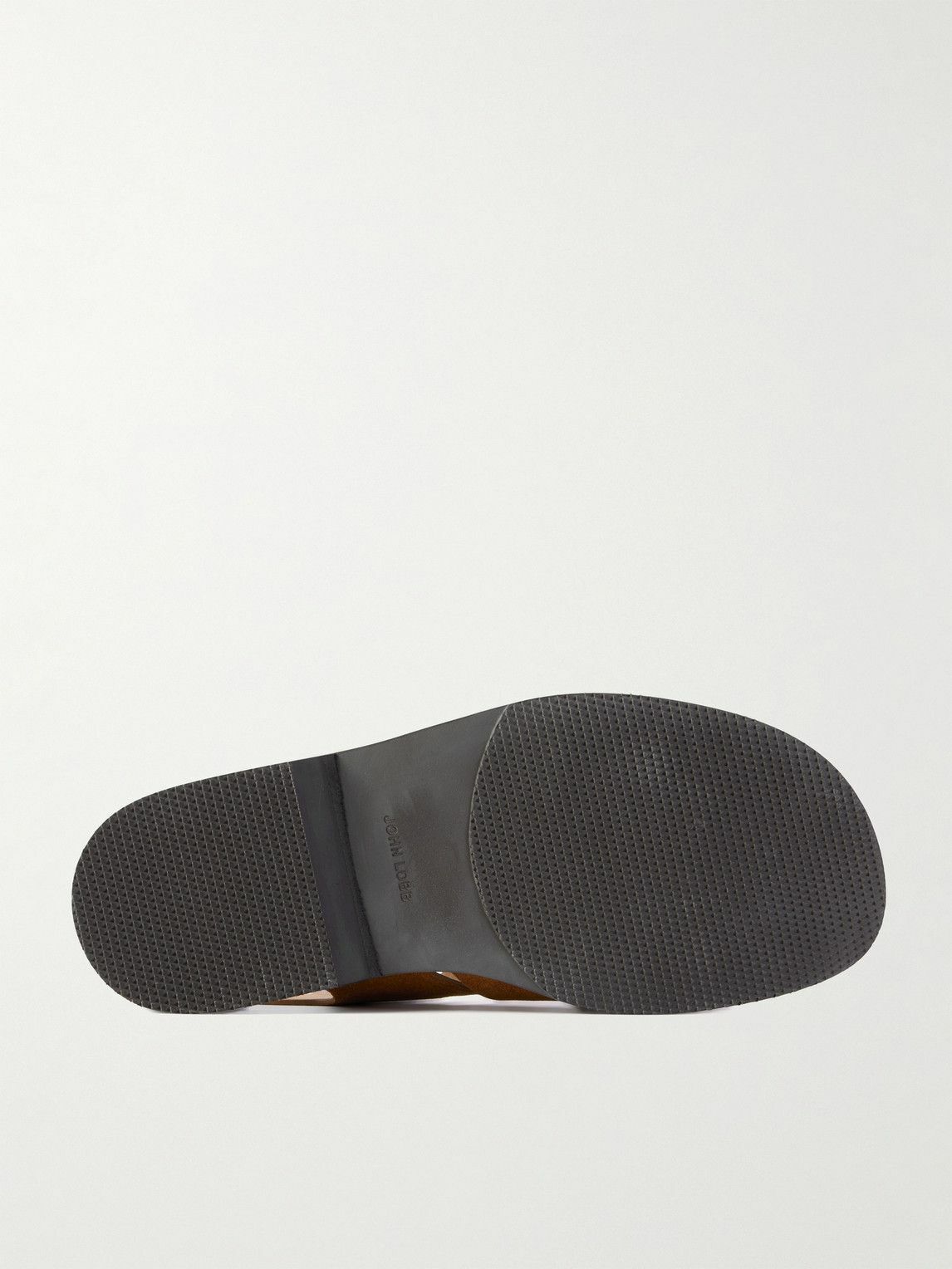 【★完売必至★】JOHN LOBB ☆ Seaford サンダル John Lobb - Seaford Cutout Suede Sandals - Brown John Lobb