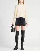 Laneus Womens Turtleneck Ivory