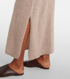 Altuzarra Kasos draped cashmere maxi dress