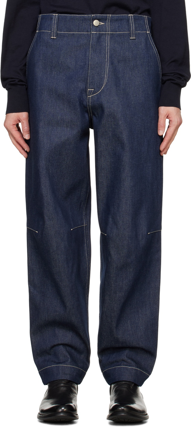 【toogood】acrobat trouser fine ripstop Black 'The Acrobat' Trousers by Toogood on Sale
