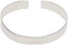 Jil Sander Silver Band Bracelet