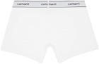 Carhartt Work In Progress Two-Pack White Cotton Boxers