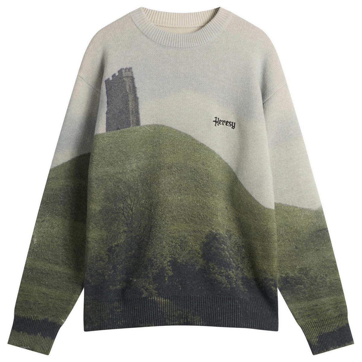 Heresy Men's Tor Knit Jumper in Print