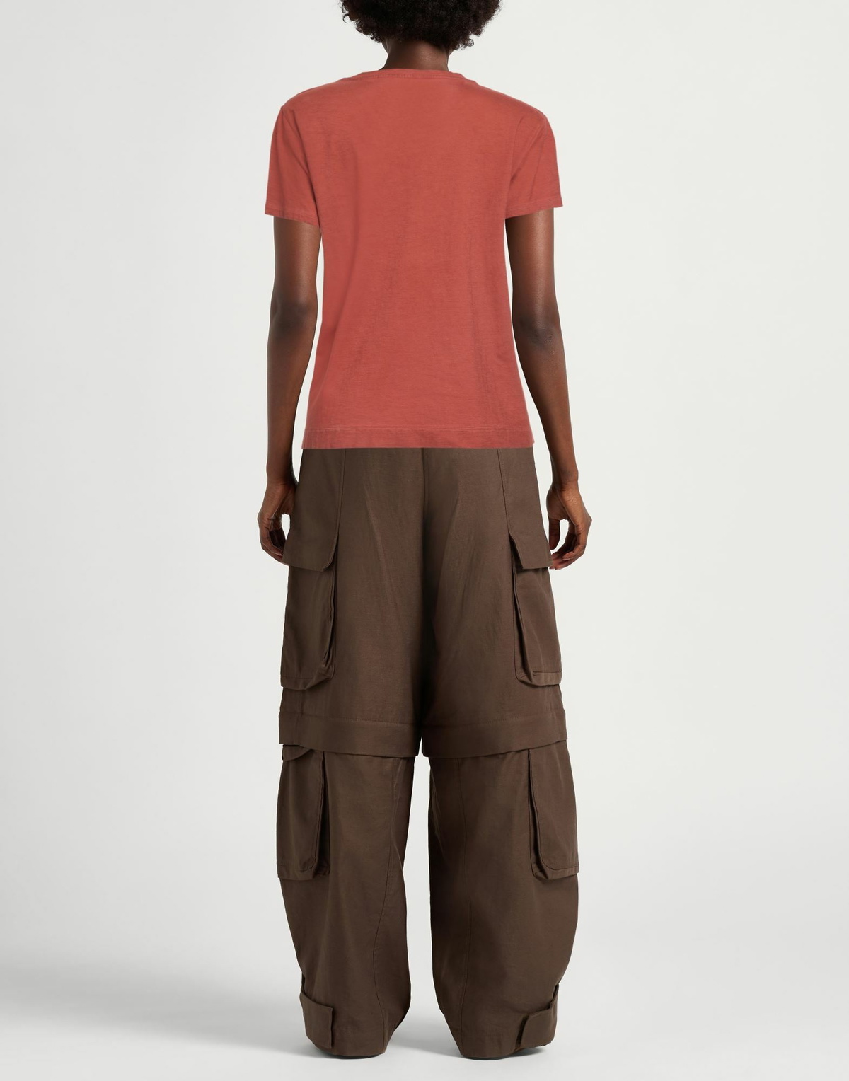 Massimo Alba Womens T-shirt in Brown