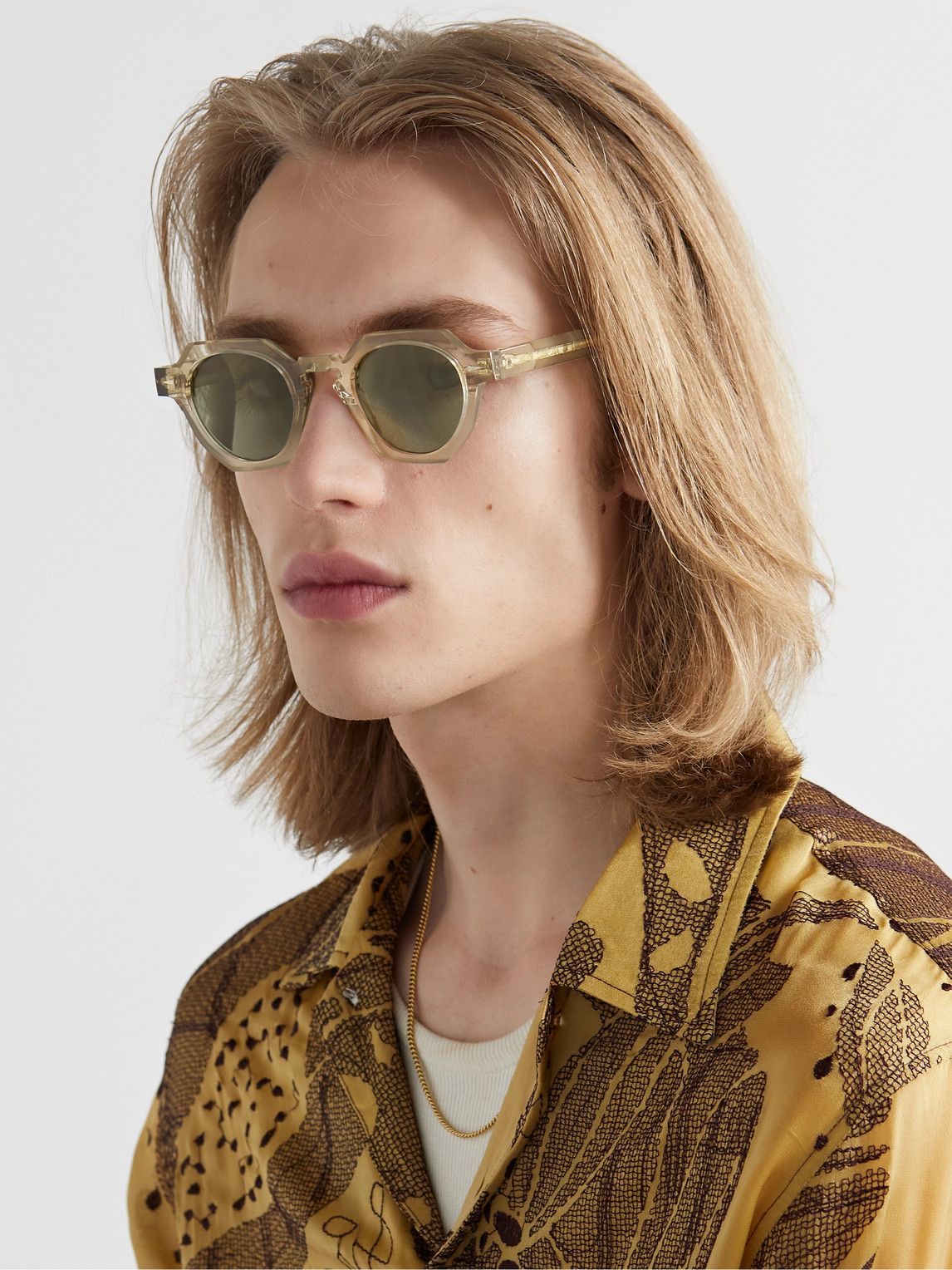 AHLEM - Beck Round-Frame Acetate Sunglasses AHLEM