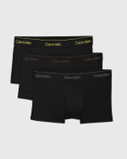 Calvin Klein Underwear TRUNK ICON COTTON STRETCH 3-PACK Black Mens Boxers & Brief