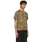 Marc Jacobs Green and Pink Heaven by Marc Jacobs Spikes T-Shirt