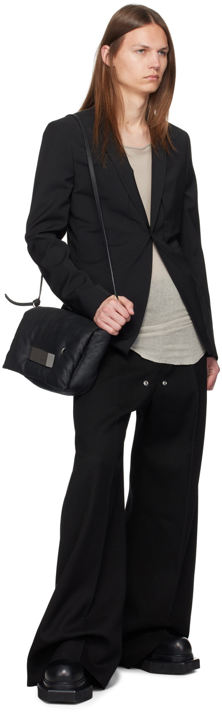 Rick Owens Black Tailored Bela Trousers Rick Owens