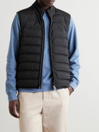 Orlebar Brown - Fitzroy Quilted Shell and Merino Wool Down Gilet - Black