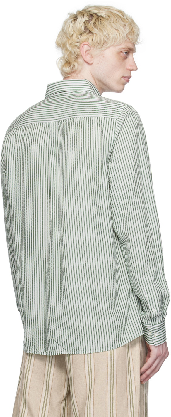 ANOTHER ASPECT Green 'Another Shirt 1.0' Shirt