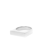 Saint Laurent Square Edge Ring