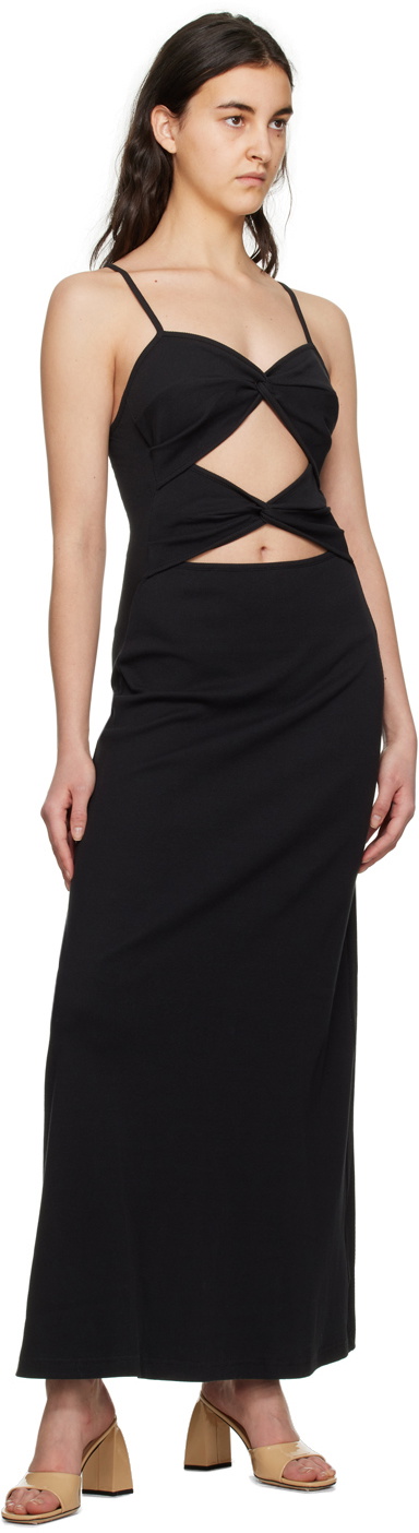 Anna Quan Black Natalia Maxi Dress