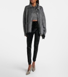 Gucci GG embellished chenille leggings