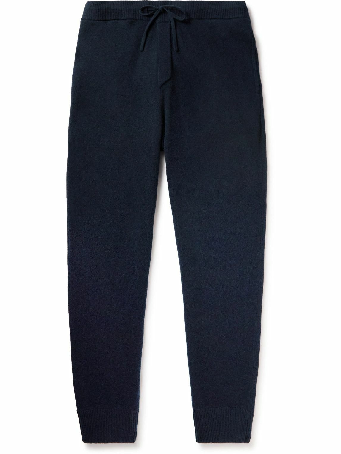 Photo: Onia - Tapered Cashmere Sweatpants - Blue