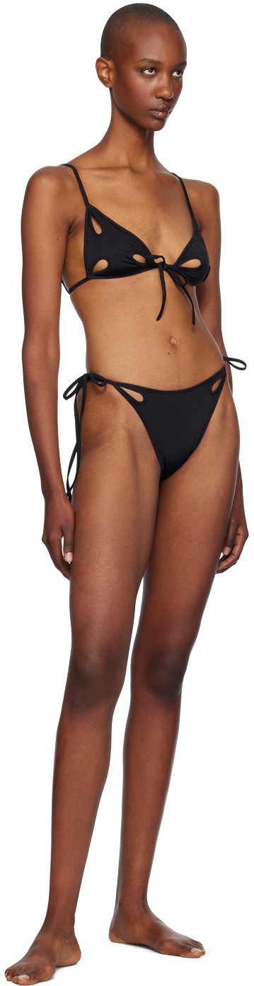 J.Kim Black Chilla Bikini Top