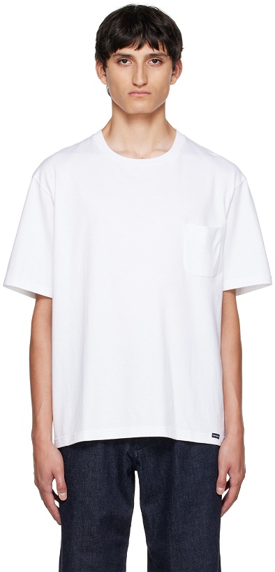 Photo: Nanamica White Pocket T-Shirt