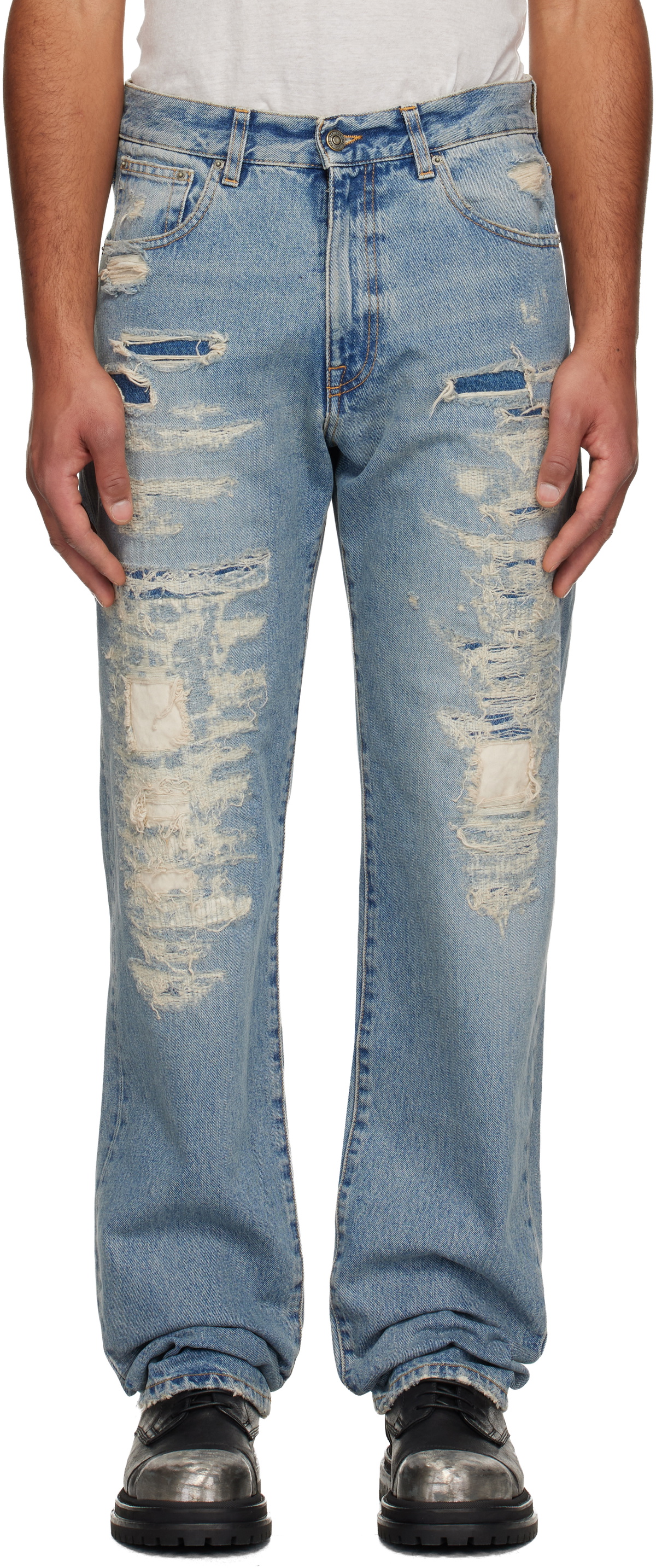 424 Blue Collection Loose Fivepocket Jeans