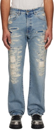 424 Blue Collection Loose Fivepocket Jeans