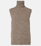 The Row Merilas cashmere turtleneck top
