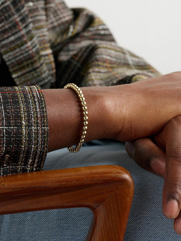 Photo: PATTARAPHAN - Baby Cycle 18-Karat Gold-Plated Sterling Silver Bracelet - Gold