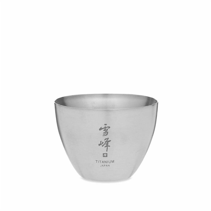 Photo: Snow Peak Titanium Sake Cup in Silver