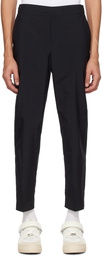 Maison Kitsuné Black City Trousers