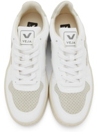 Veja White & Grey V-10 Vegan Sneakers