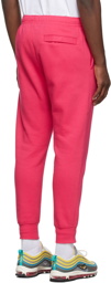 Nike Pink Sportswear Club Lounge Pants