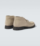 Gucci Horsebit suede desert boots