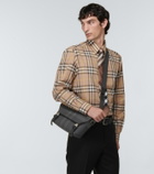 Burberry Charcoal Check messenger bag