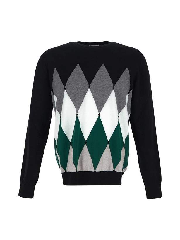 Photo: Ballantyne Geometric Pattern Sweater