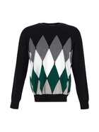 Ballantyne Geometric Pattern Sweater