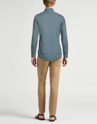 Massimo Alba Mens Shirt Slate in Blue