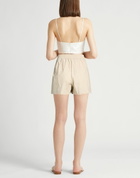 Roberto Collina Womens Shorts & Bermuda Shorts Sand