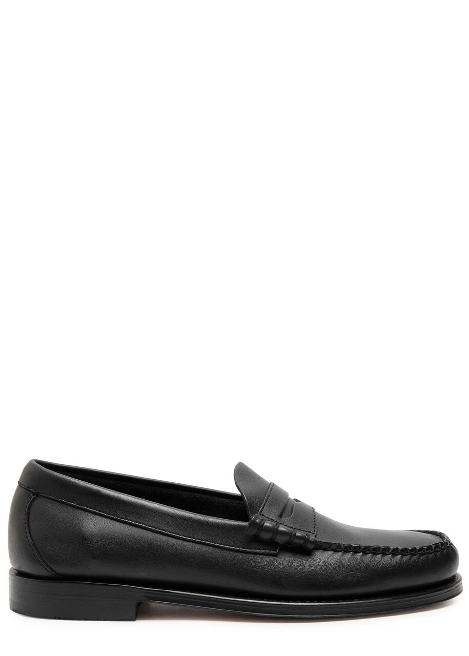 G.H Bass & CO Larson Leather Loafers Black