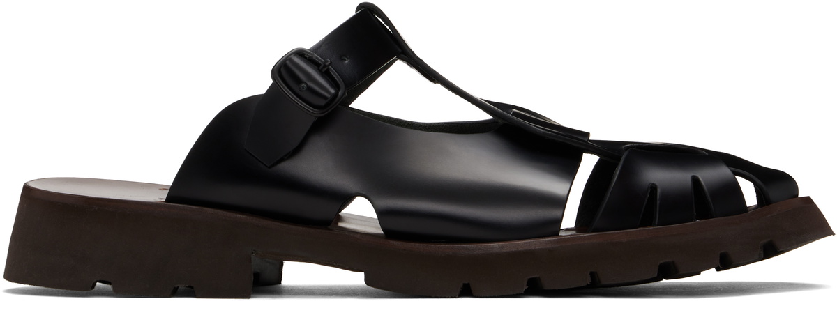Hereu Black Floreta Sport Sandals HEREU
