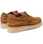 Yuketen - Maine Guide Suede Derby Shoes - Brown