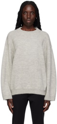 TOTEME Gray Crewneck Sweater