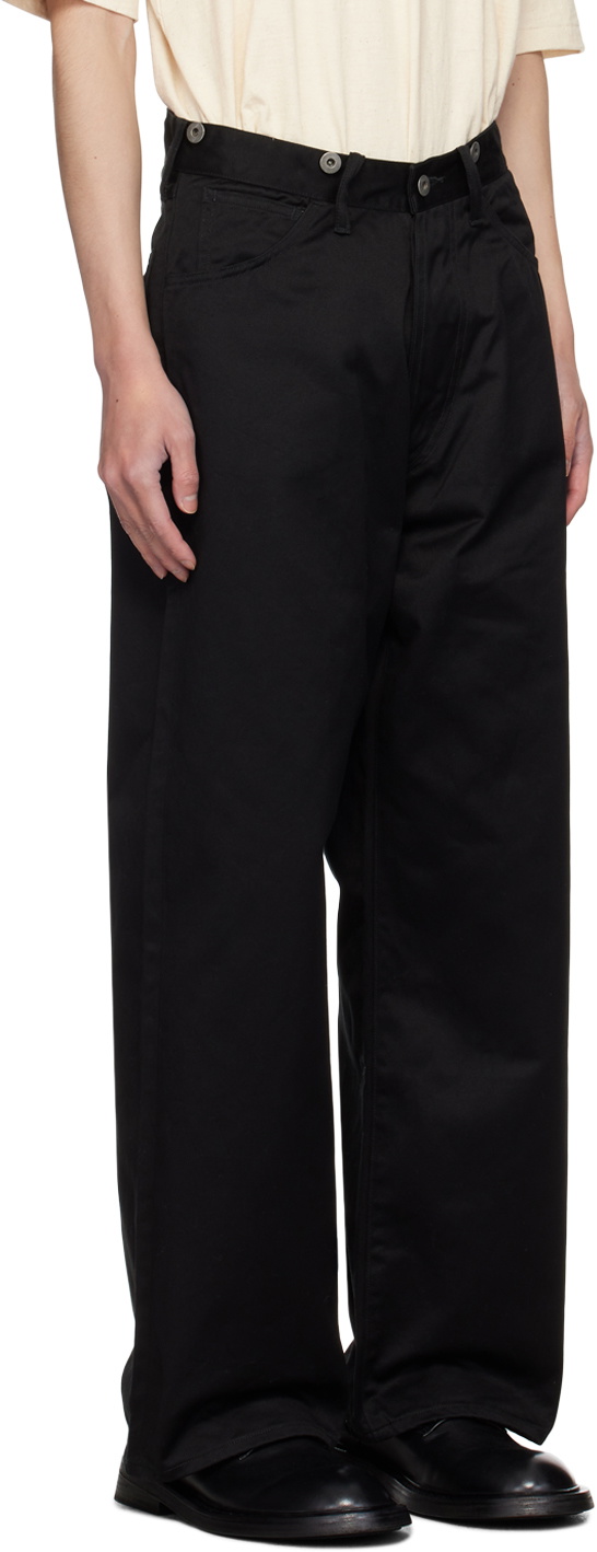 Taiga Takahashi Black Lot.202 Engineer Trousers Taiga Takahashi