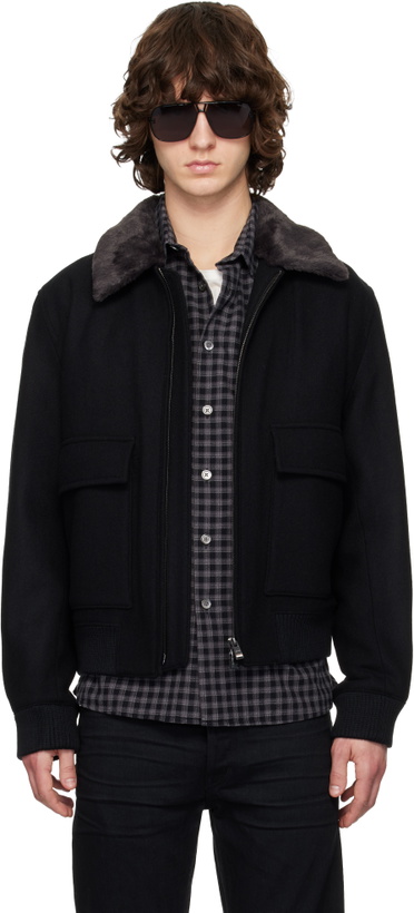 Photo: BOSS Black Wool-Cashmere Jacket