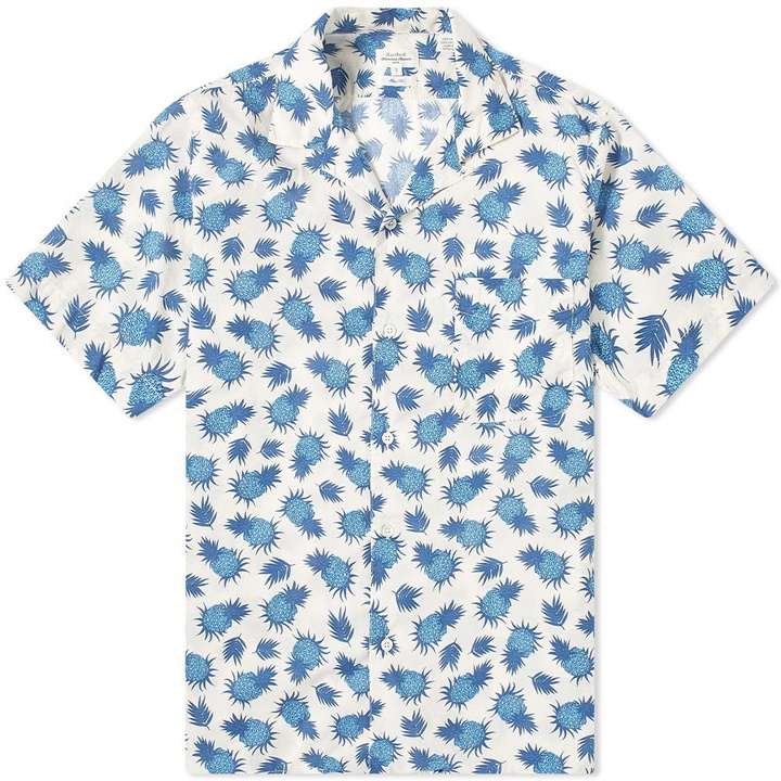 Photo: Hartford Pineapple Print Vacation Shirt